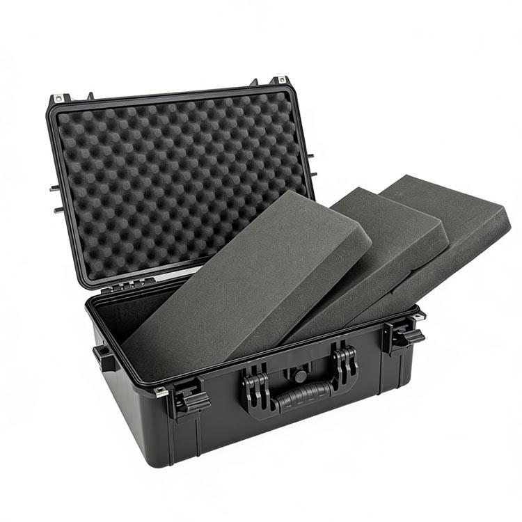 Wbudowane odporne na wstrząsy twarde pudełko z gąbki