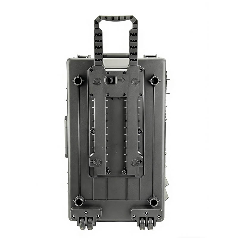 Twarda skrzynia na sprzęt z drążkiem teleskopowym