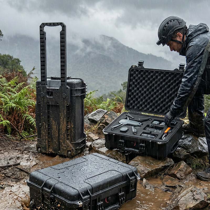 Wodoodporne i pyłoszczelne pudełko o wysokiej wytrzymałości IP67