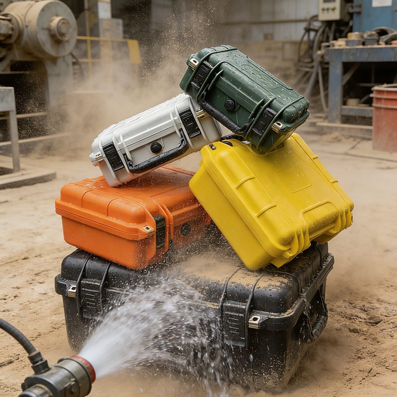 W pełni uszczelnione, wodoodporne i pyłoszczelne pudełko o stopniu ochrony IP67